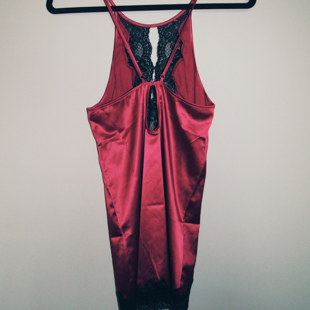 Silky Satin Slip & Robe Set - Picture 3 of 6